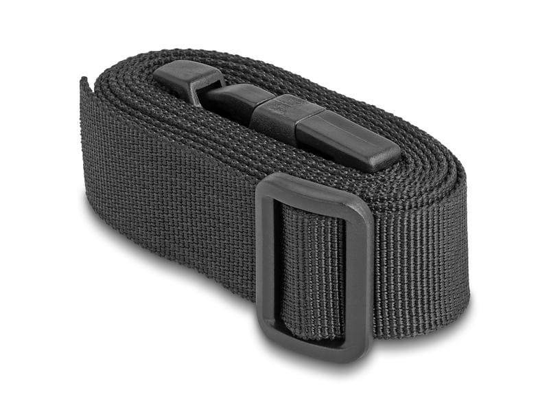 Delock Koffergurt verstellbar, Schwarz, 1.5 m, 2 Stück Delock Gepäckgurt verstellbar 1.5 m schwarz 2 Stück