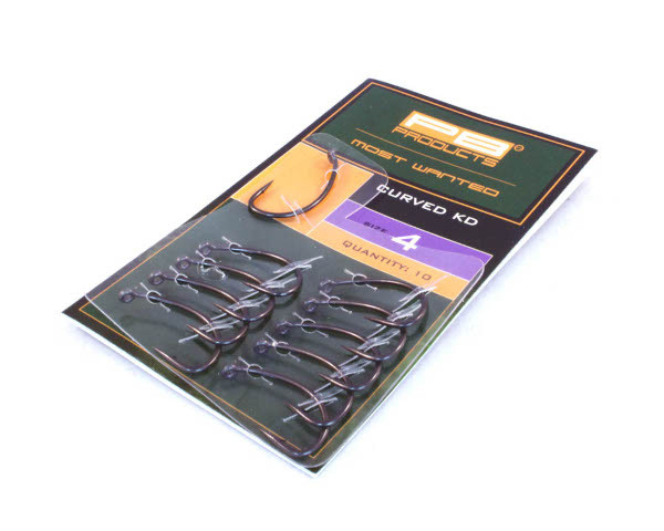 Hameçons PB Products Curved KD Hook DBF Barbed (10 pcs)