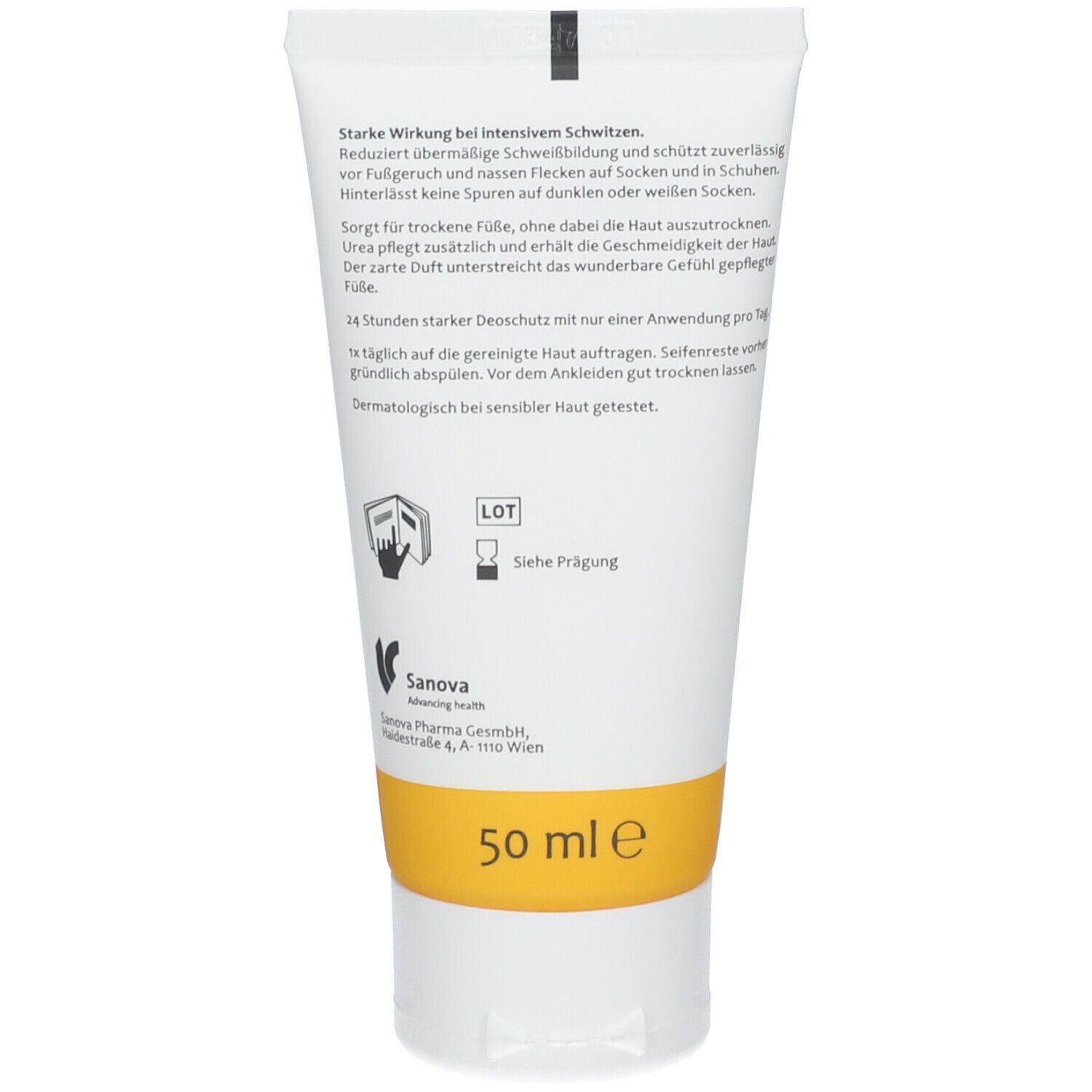pH Anti-Transpirant Fußcreme
