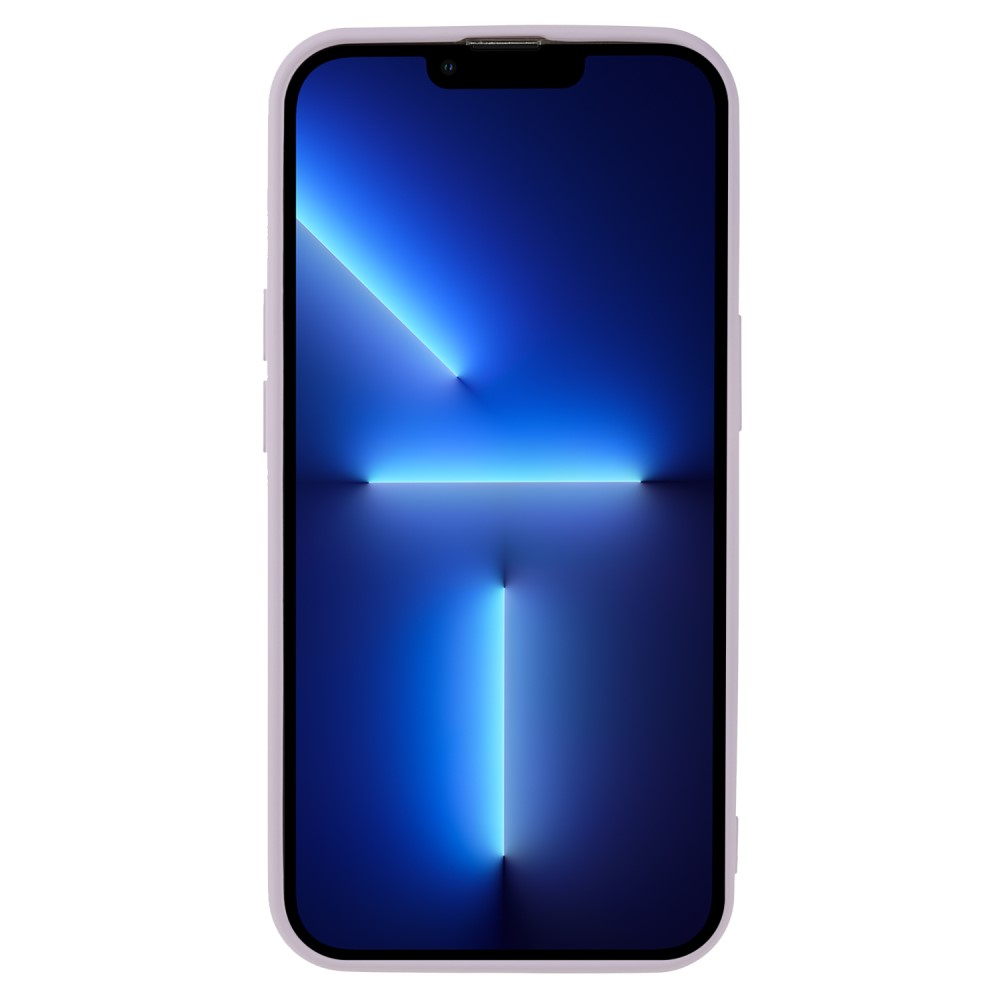 iPhone 13 Pro Gummi Case Hülle mit Kameraschutz - Lila (Matt)