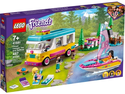 LEGO Boscamper en zeilboot (41681)
