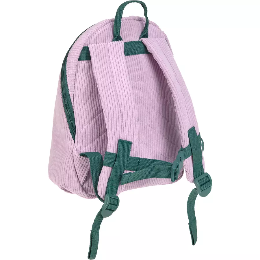 LÄSSIG Kindergartenrucksack Cord Little Gang - Regenbogen, Lila