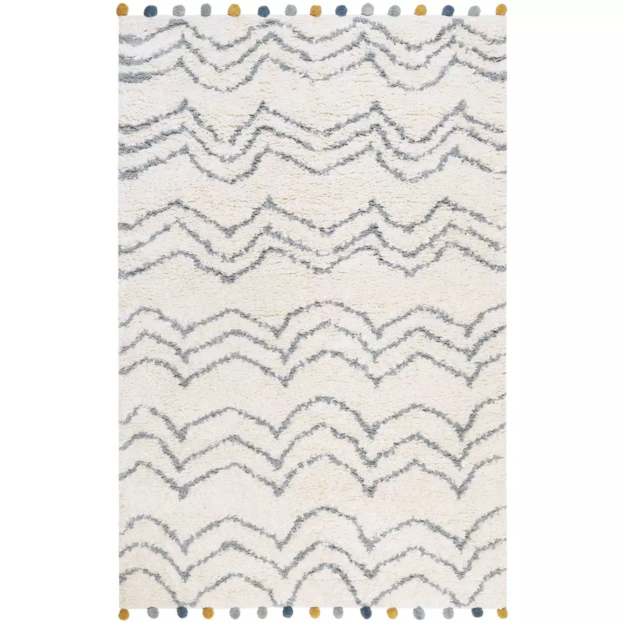 Esprit Kinderteppich Circus blau beige