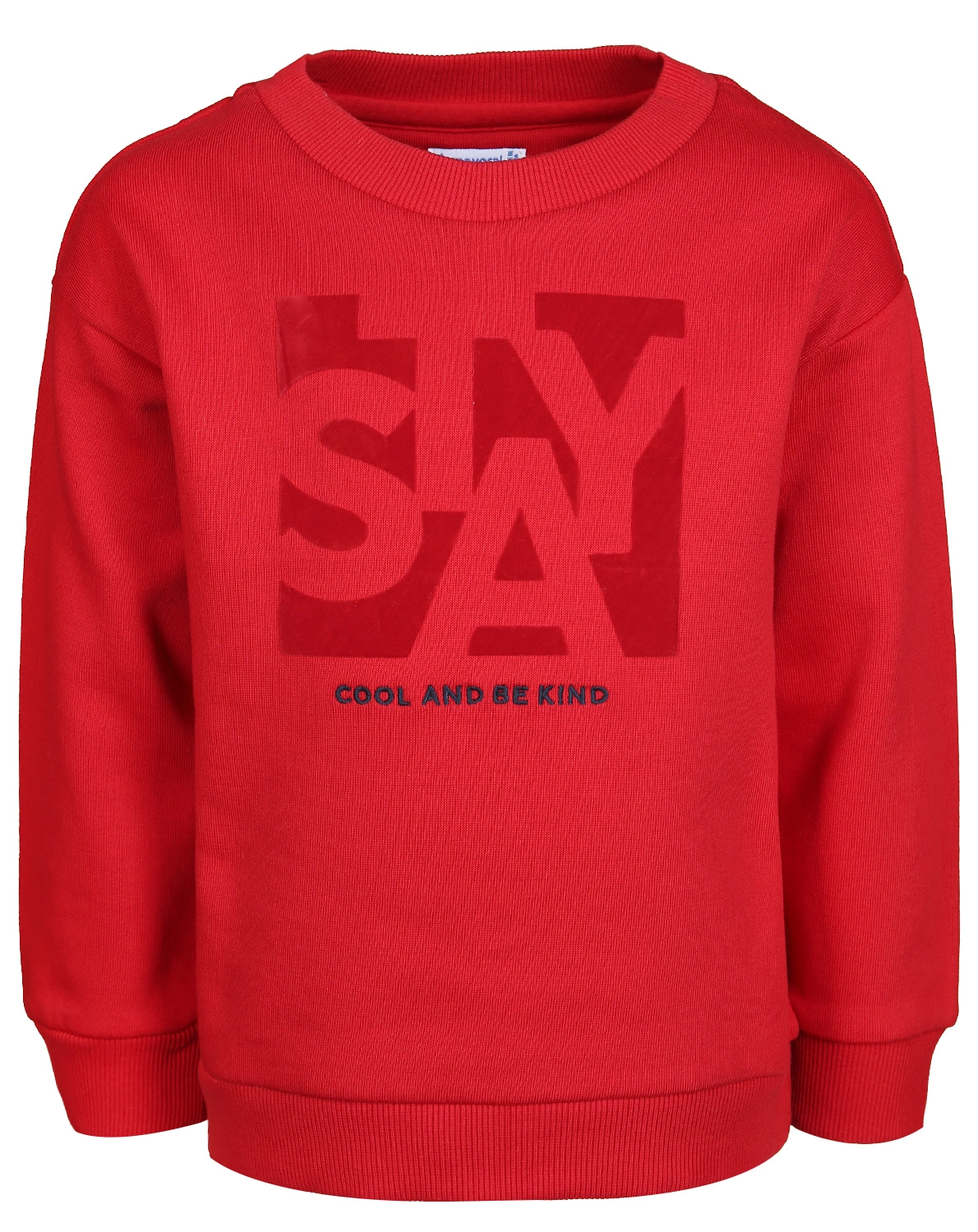 Sweatshirt STAY COOL AND BE KIND in rot