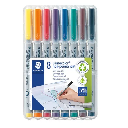 STAEDTLER® Lumocolor® non-permanent pen 311 Universalstift S, 8 Stück