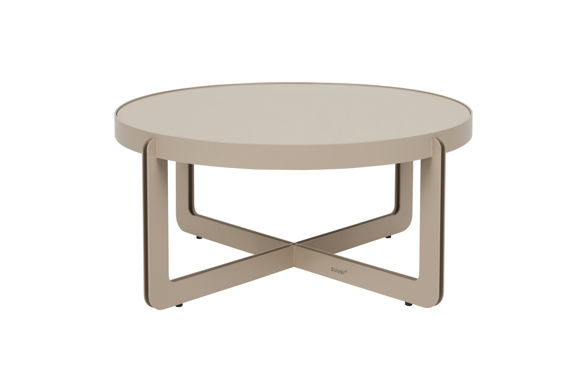 Salontafel Centre rond beige