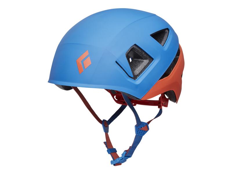 Black Diamond Kletterhelm Capitan Ultra Blue-Persimmon Kinder-Kletterhelm