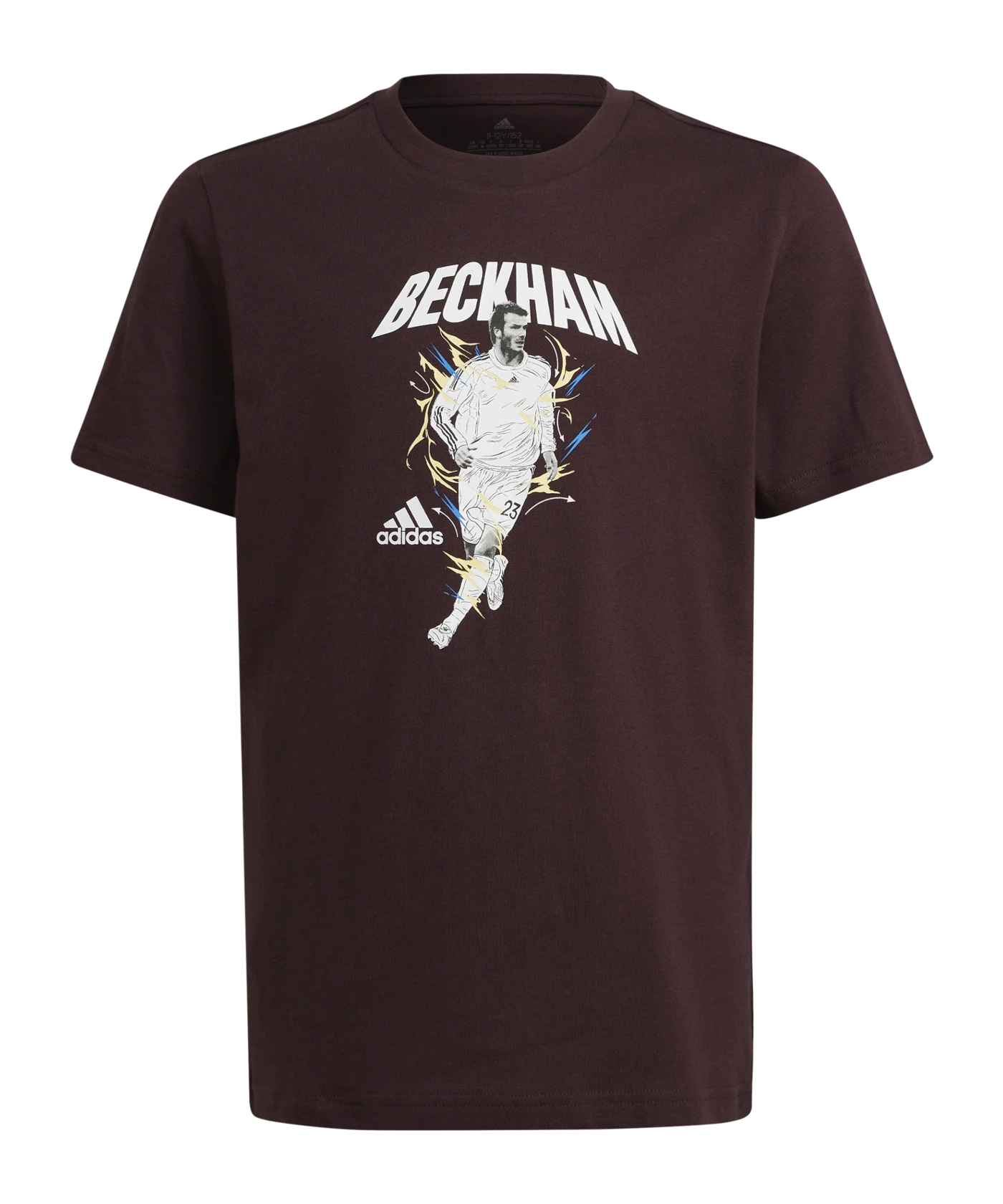 adidas Graphic Beckham T-Shirt Kids Rot
