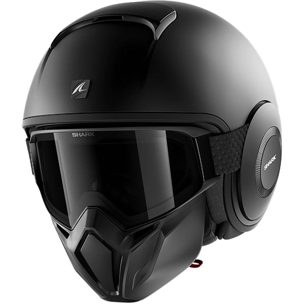 Casque Moto Shark Street Drak Blank - Jet Modulable