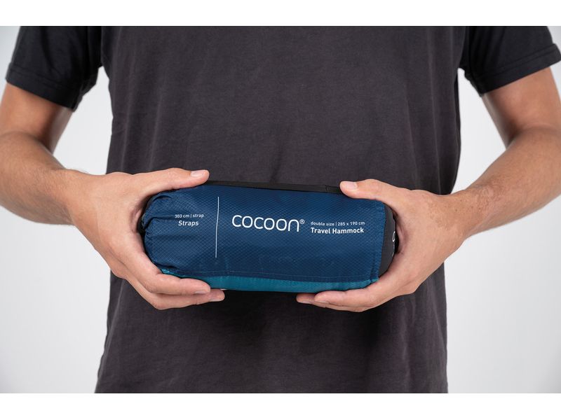 cocoon Travel Hammock Double Set, Dunkelblau Hängematten-Set