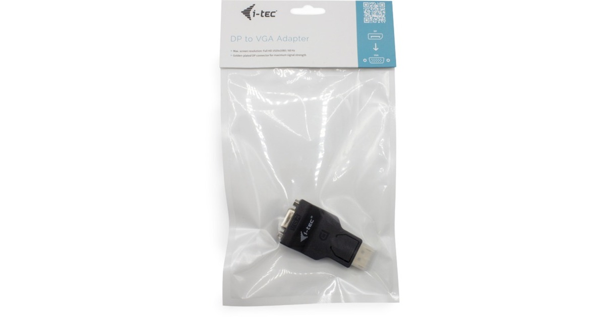 i-tecDisplayPort naar VGA Adapter  (Zwart)