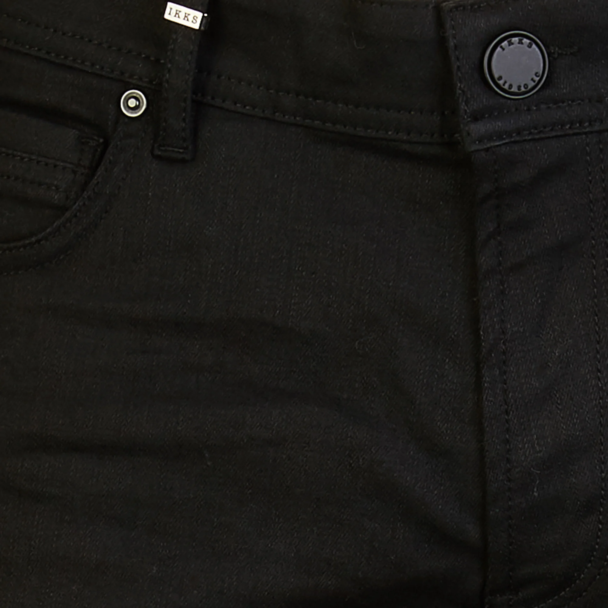 Jean slim-fit taille normale | Noir
