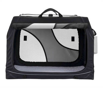 Trixie hondenreismand Vario Zwart/Grijs 99X65X71 cm
