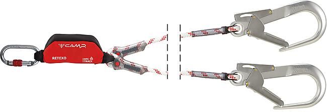 CAMP - LONGES ABSORBEUR RETEXO ROPE DOUBLE 150