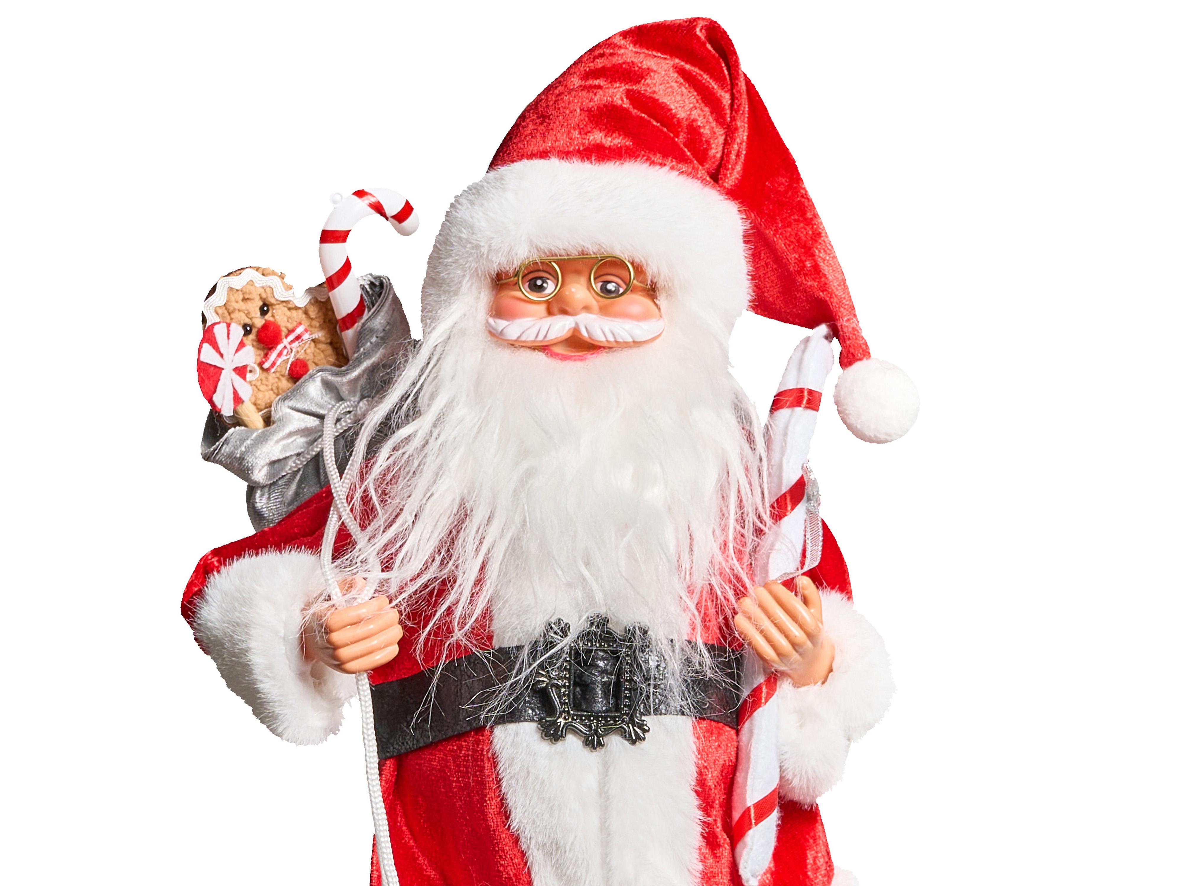 Kerstdecoratie ORMSAVATNET Kerstman 45 cm Rood
