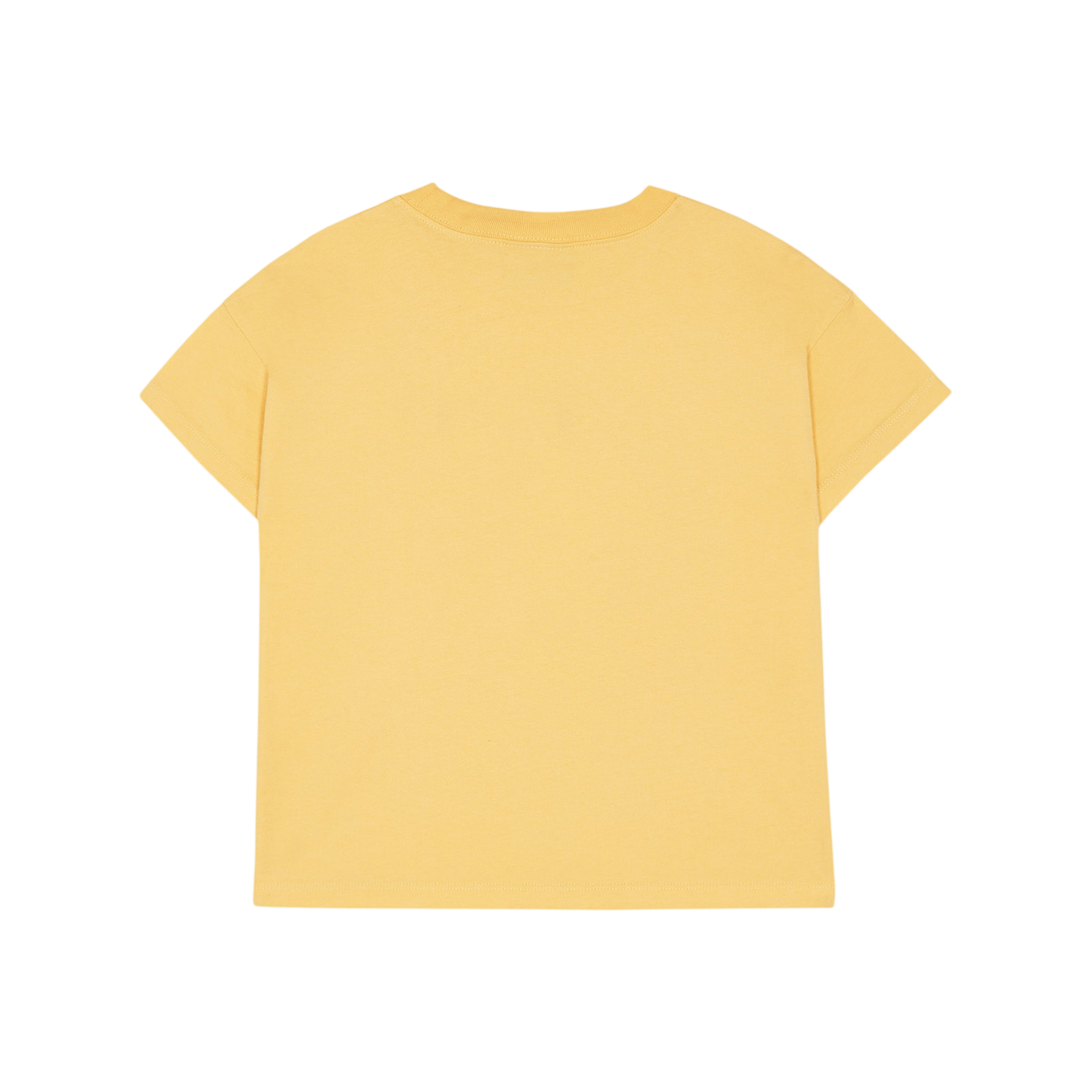 T-Shirt Face on the Phone Yellow