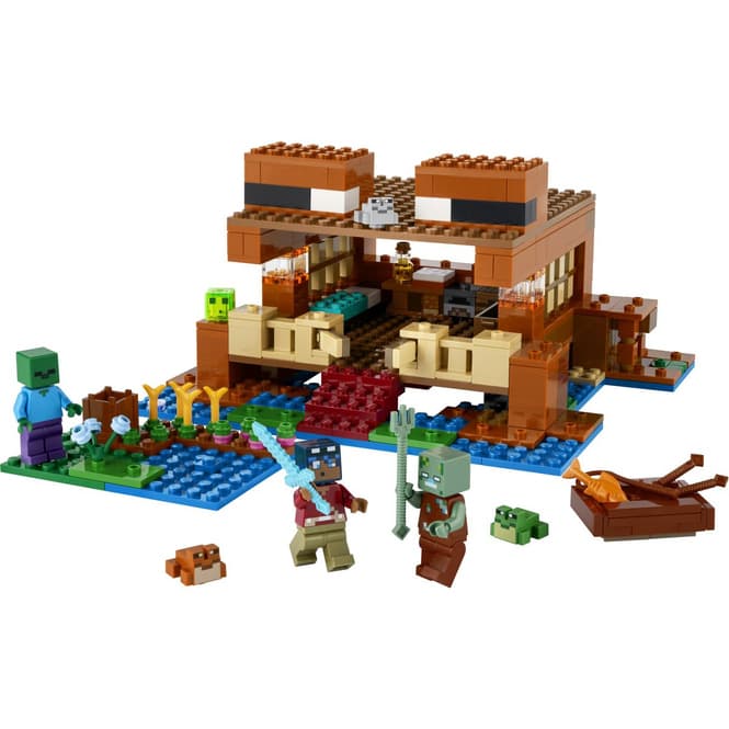 LEGO® Minecraft™ 21256 - Das Froschhaus