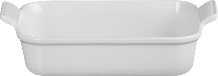 Le Creuset Heritage Rekt Fad 31/26cm White White