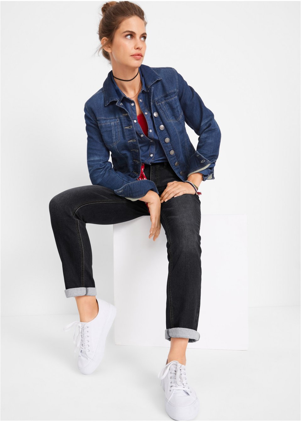 Jean thermo avec intérieur douillet, BOYFRIEND