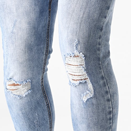 Jean Super Skinny Fit LB054-AH2 Bleu Wash