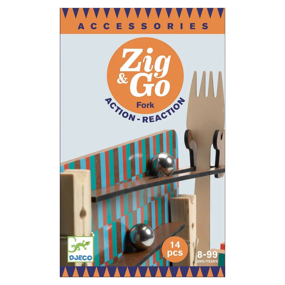 ZIG ET GO - FORK - 14 PIECES