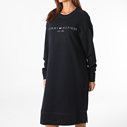 Robe Sweat Femme Relaxed Knee 2270 Bleu Marine