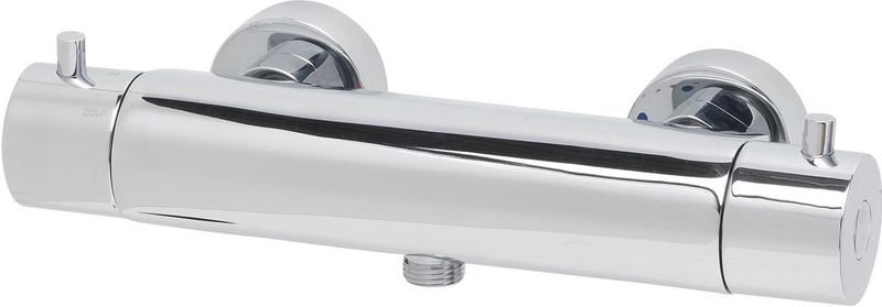 BWS - Cool Touch - Douchethermostaat - Chroom - 15 cm Hart-op-Hart
