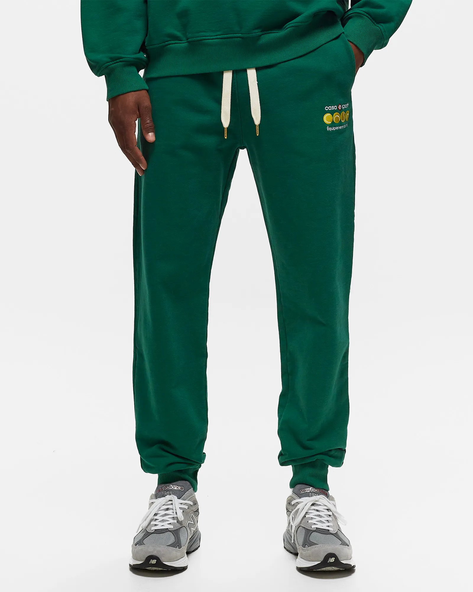 Casablanca CASA SPORT TENNIS BALLS EMBROIDERED SWEATPANT