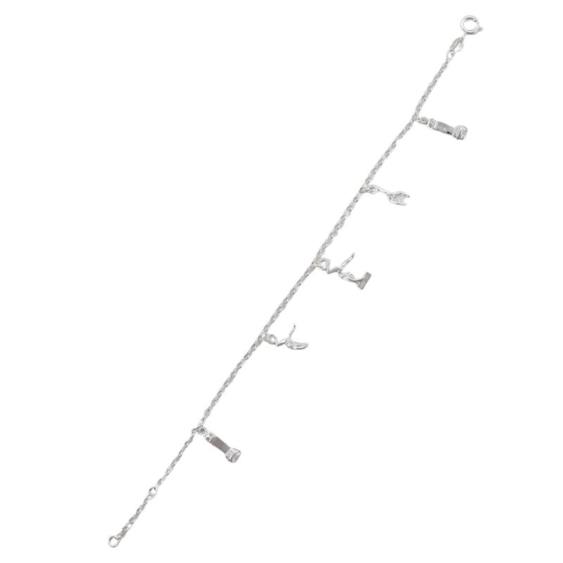 Bracelet GAF gymnastique artistique - Argent massif