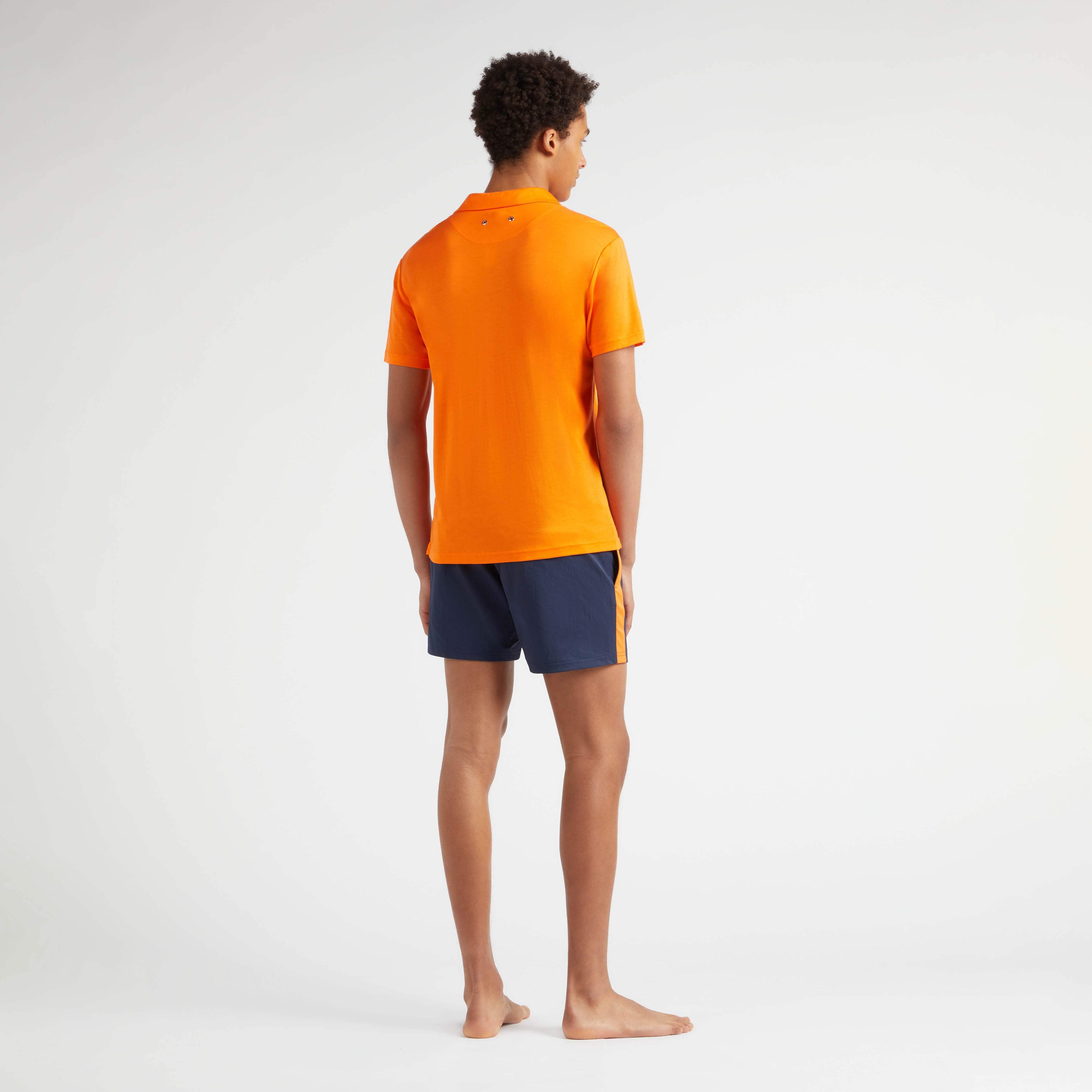 Polo en Tencel homme uni | Site Vilebrequin | PRLH9R02