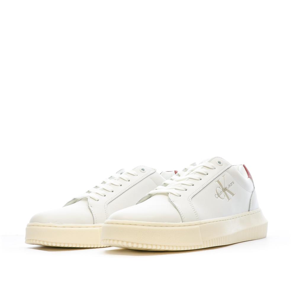 Calvin Klein Jeans Baskets Blanches Homme Calvin Klein Jeans Chunky Cupsole