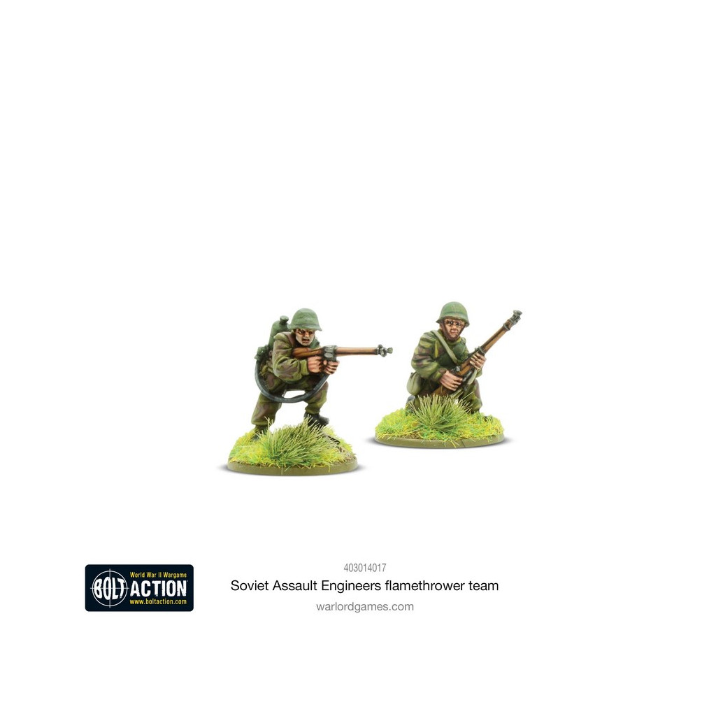 Bolt Action - Soviet Assault Engineers Flamethrower Team