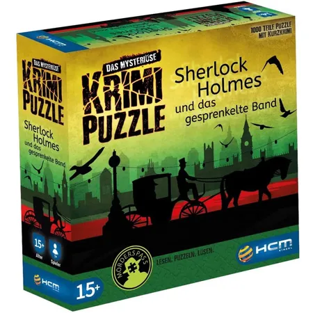 HCM Kinzel - Sherlock Holmes, Das mysteriöse Krimi Puzzle, 1000 Teile