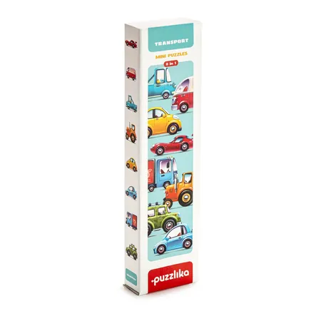 Cubika Puzzle 8 in 1 «Transport» 16 Teile