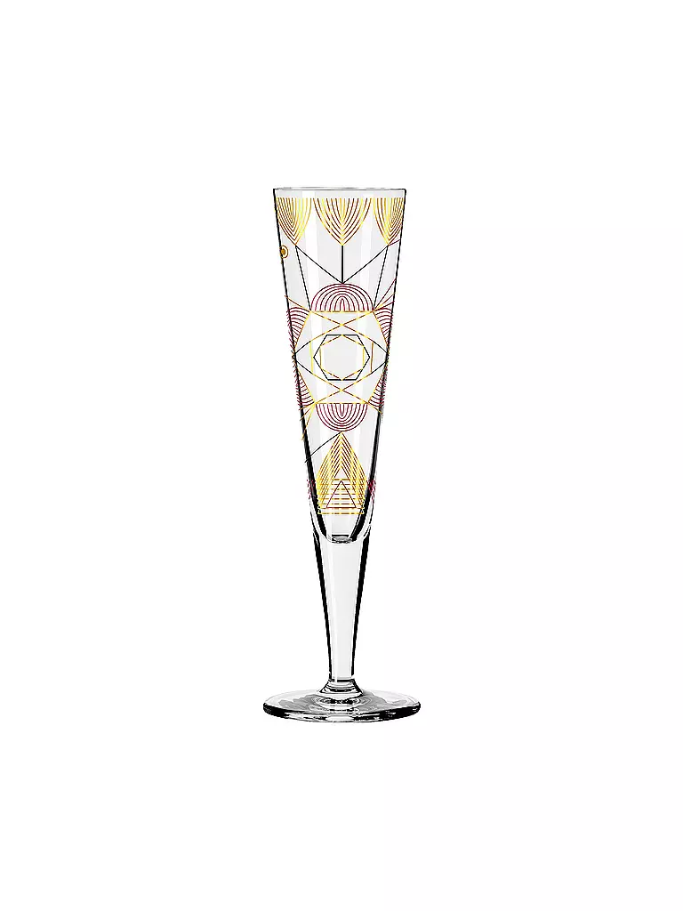 RITZENHOFF Champagnerglas Goldnacht 2022 #26 Werner Bohr gold
