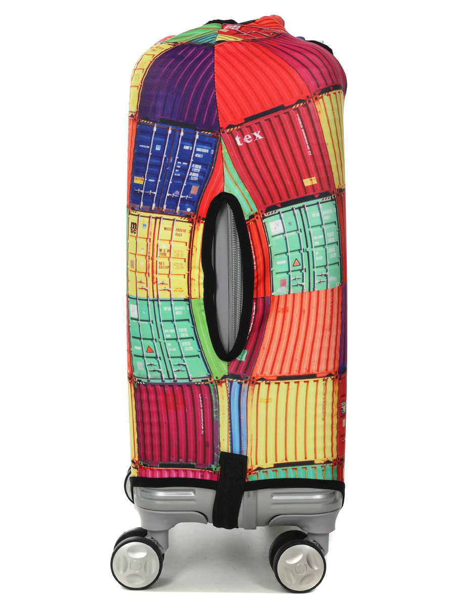 Housse de valise Periea Colourful Squares S