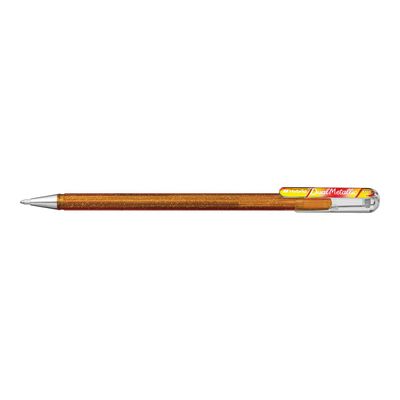 Pentel Hybrid Dual Metallic - Roller 2 effets de couleur - or/rouge