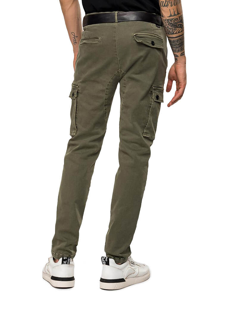 REPLAY JEAN CARGO COUPE SLIM HYPERFLEX