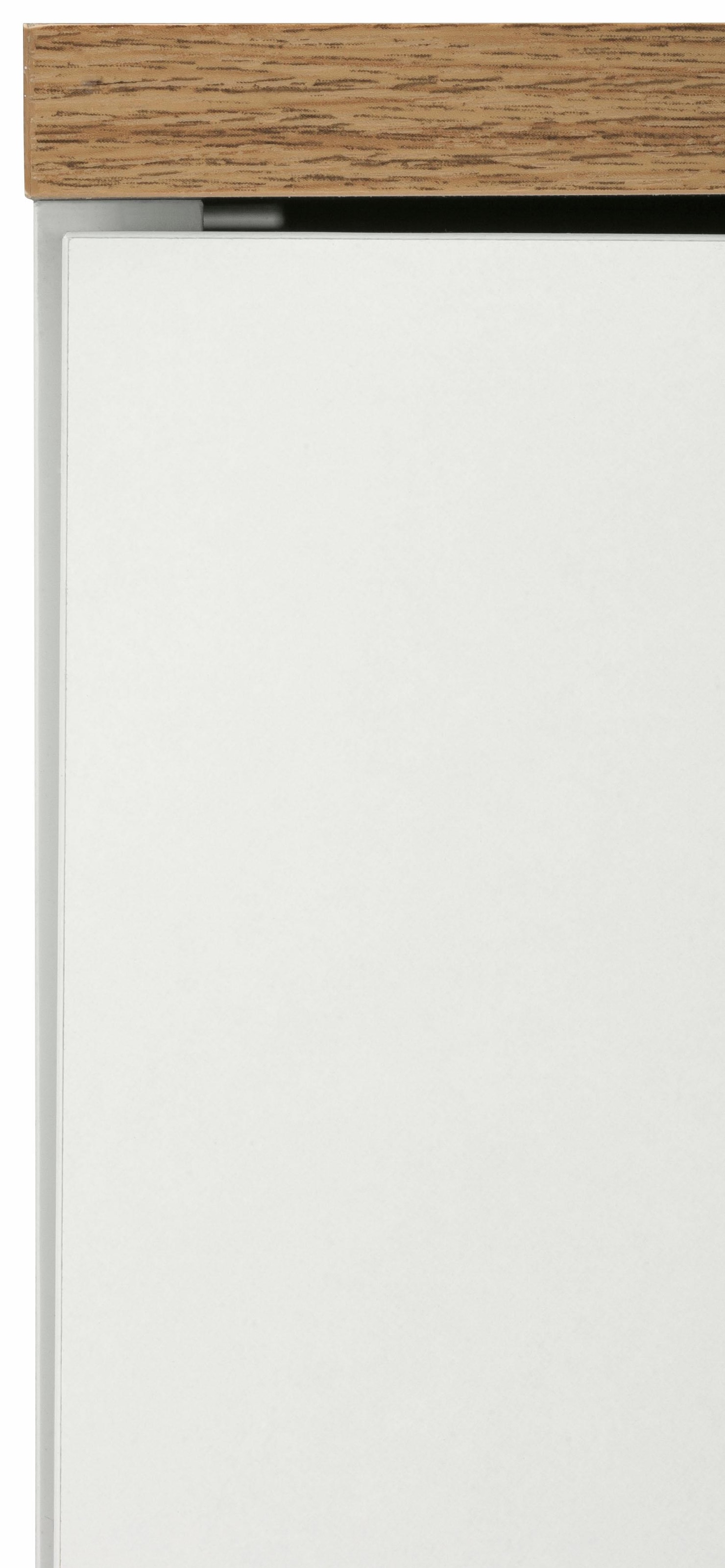 Schildmeyer Waschbeckenunterschrank »Kampen made in Germany« Höhe 60 cm, mit Metallgriffen, Tür mit Soft-Close, 2 Schubladen
