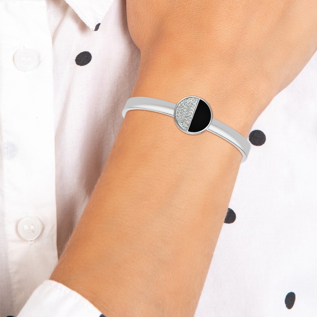 Bracelet SC Crystal orné de Cristaux scintillants