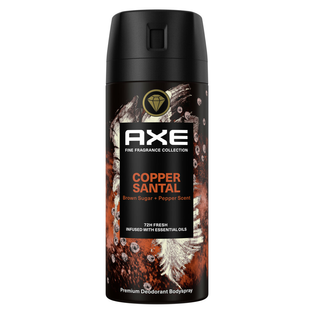 Axe Deodorant Bodyspray Copper Santal150 ml