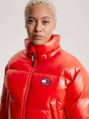 Jaqueta puffer cropped Alaska