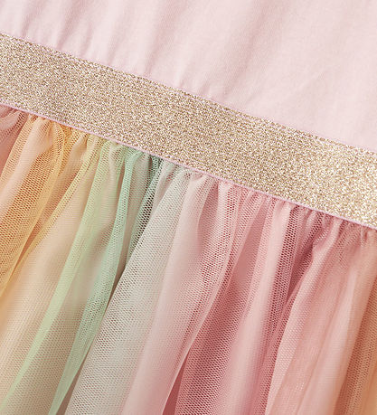 Name It Kleid - NmfAnna - Parfait Pink m. Glitzer