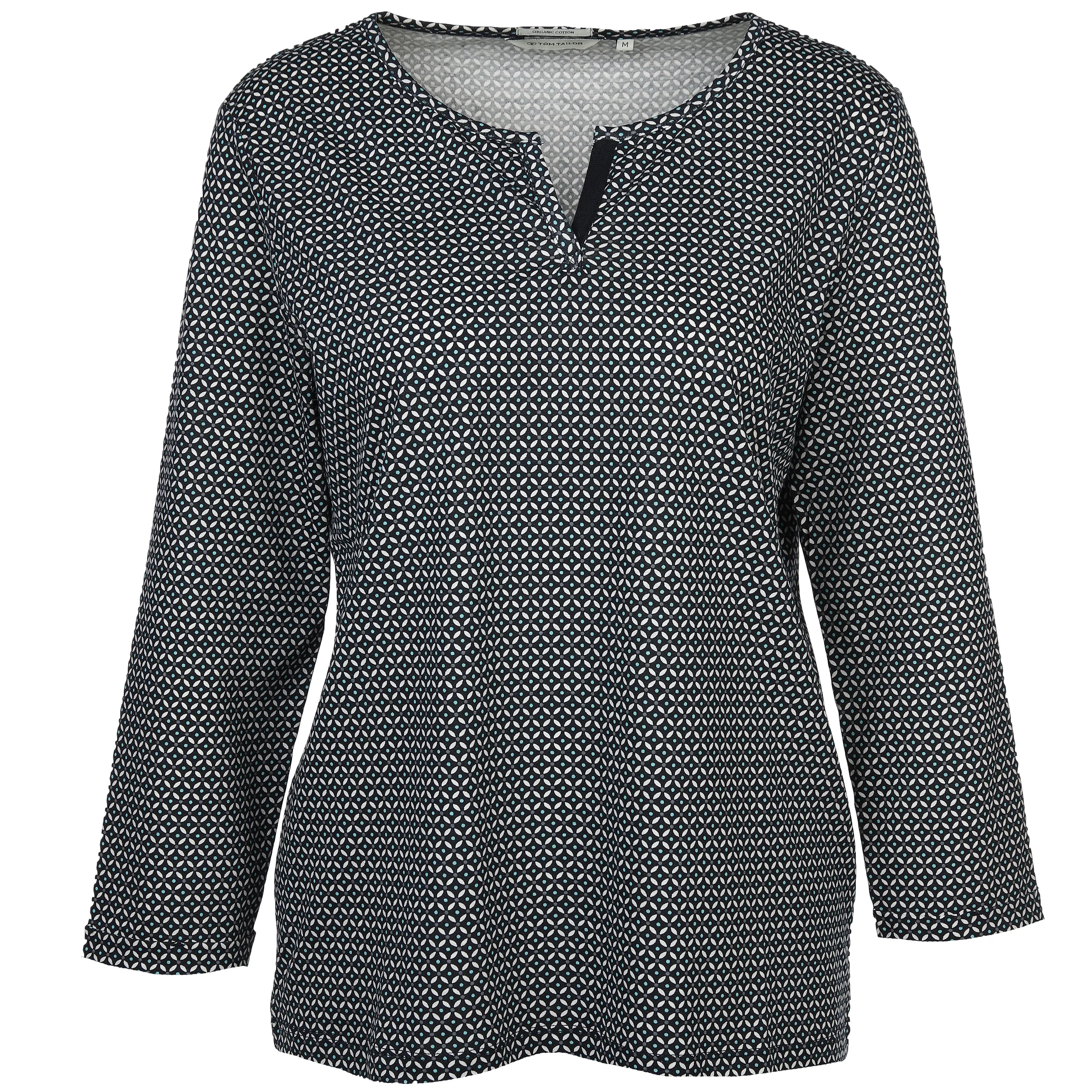 Damen Langarmshirt mit Alloverprint