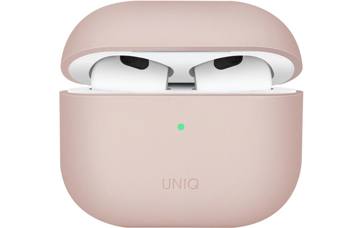 Transportcase Lino Silikon AirPod 3th Generation RosaTransportcase Uniq für Apple Air Pods der 3. Generation