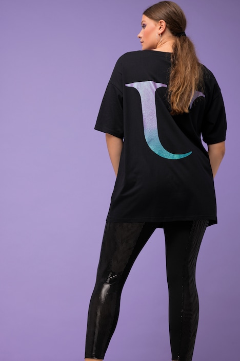 Leggings, Slim Shape, Glitter-Dots, Elastikbund