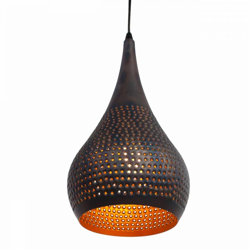 BURMA HANGLAMP DRUPPEL 1 LICHTS
