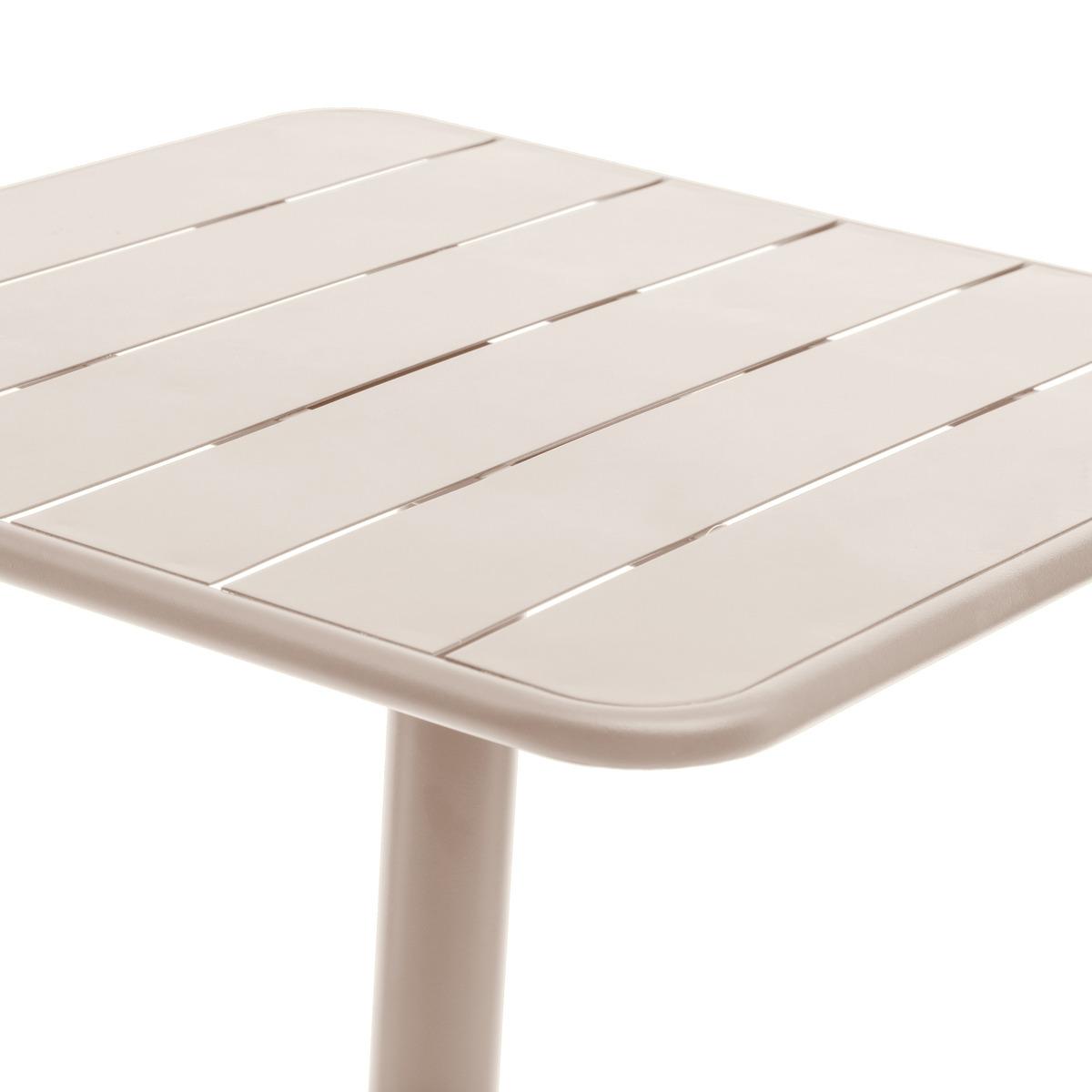 TABLE HAUTE PHUKET CARREE ARGILE 2 PLACES