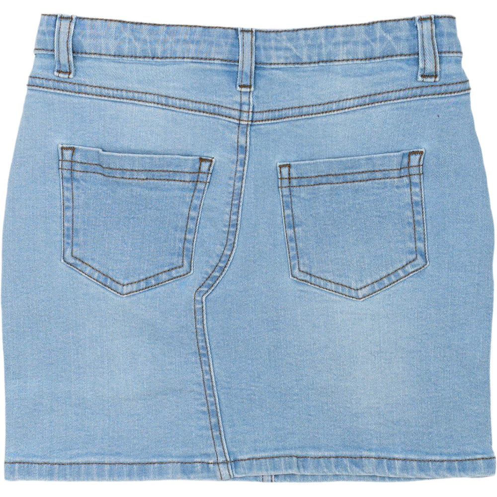 Køb The New Light Blue Denim Oda Denim Nederdel