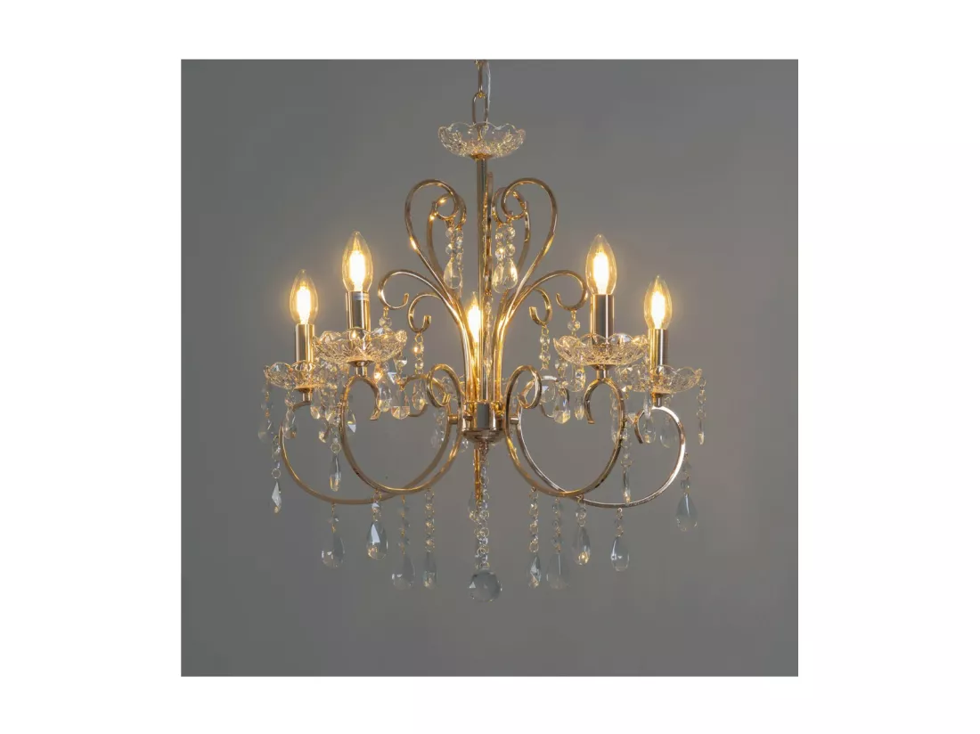 Lustre cristal or rose - Pavia
